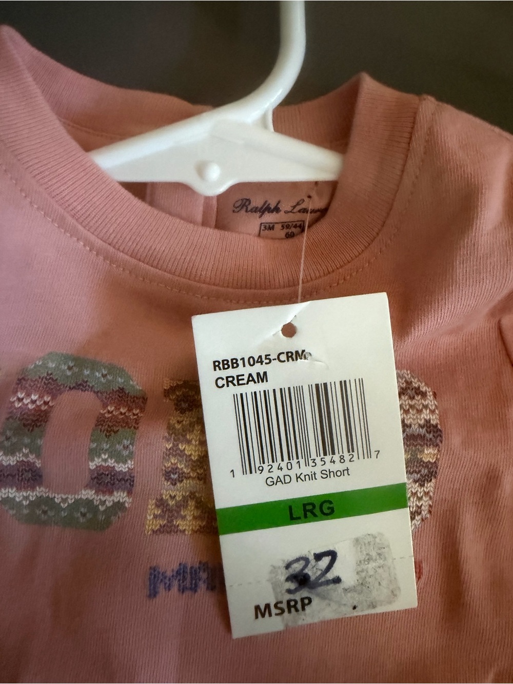 POLO Pink Ruffle Baby Dress Set - Picture 7 of 8